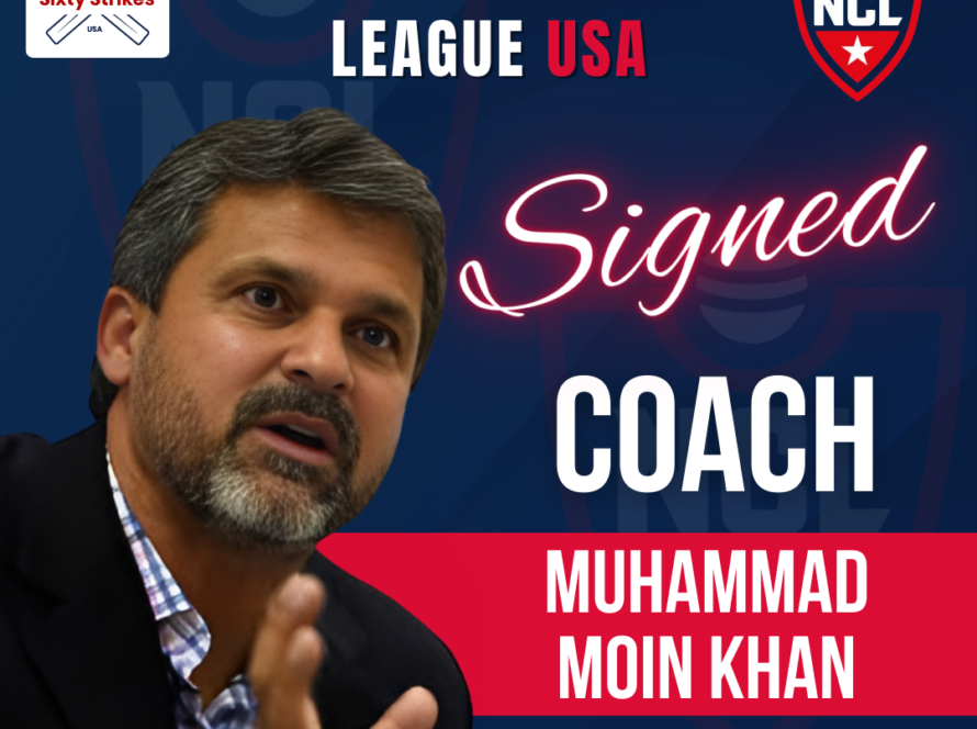 Muhammad Moin Khan coaching at National Cricket League USA