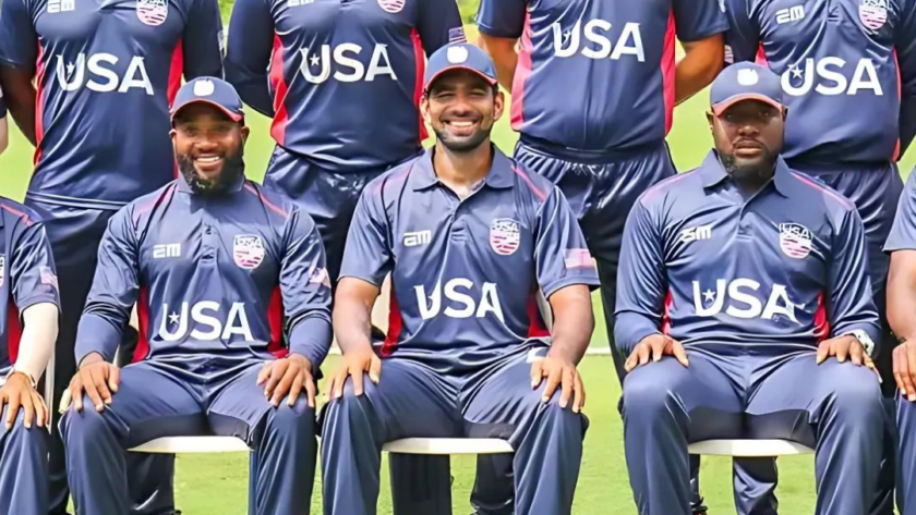 Six cricket teams of the National Cricket League competing on the field.