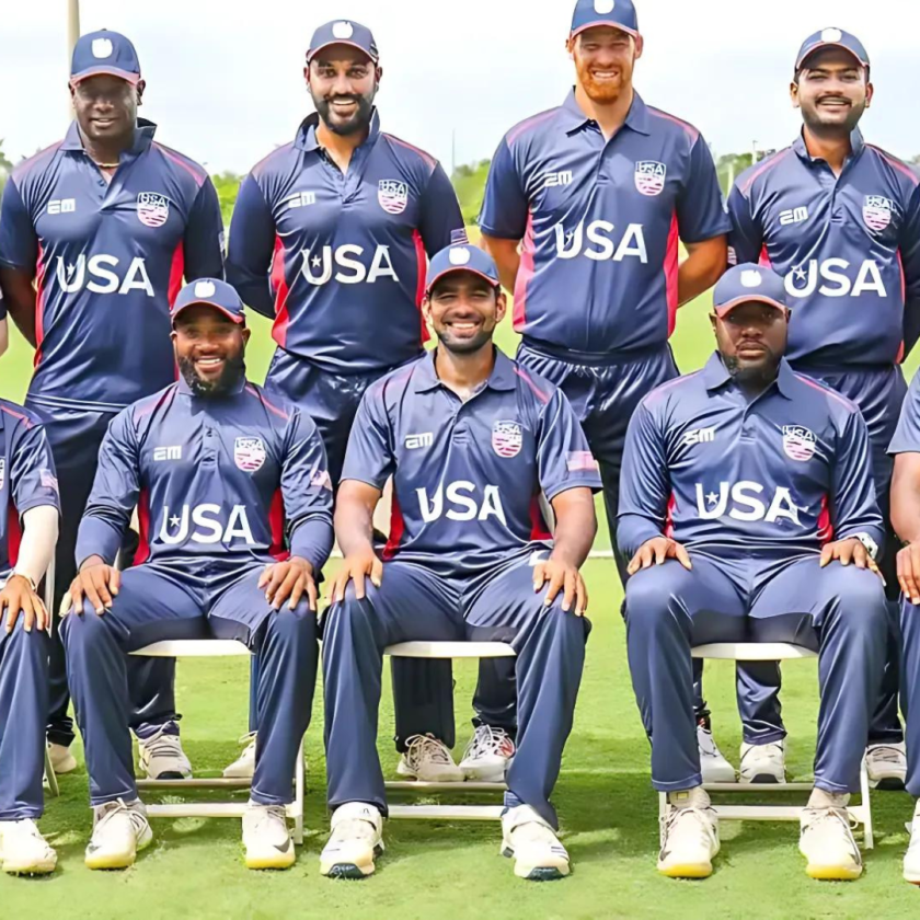 Six cricket teams of the National Cricket League competing on the field.