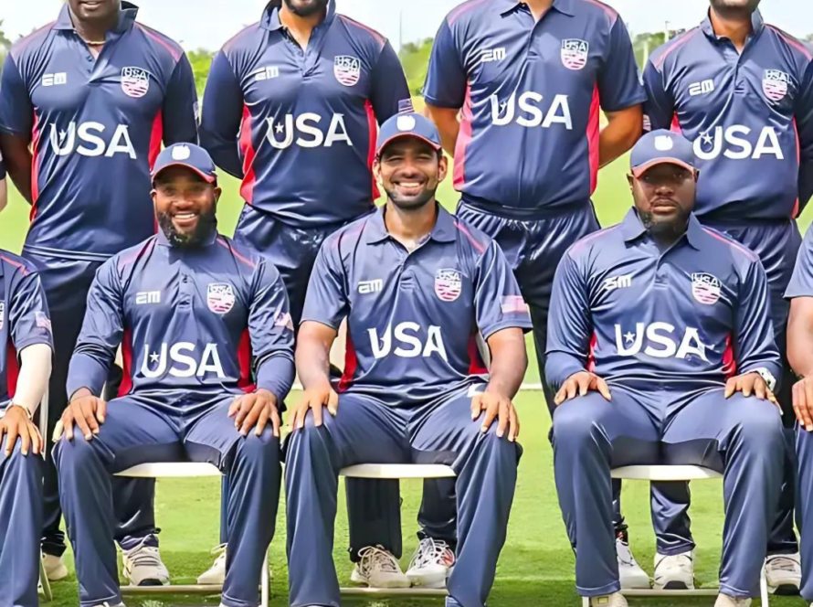 Six cricket teams of the National Cricket League competing on the field.