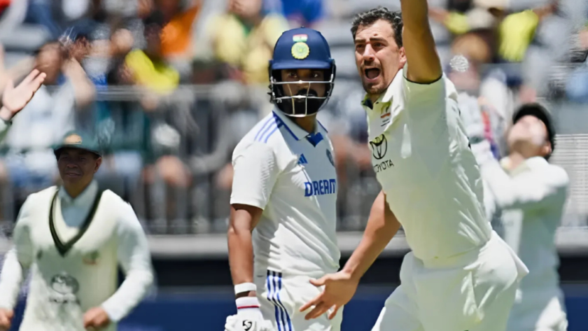 KL Rahul leaving the field after a controversial DRS decision.