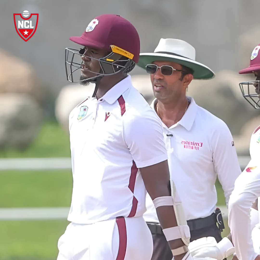 Rana celebrates his five-for during the Test match in Jamaica.