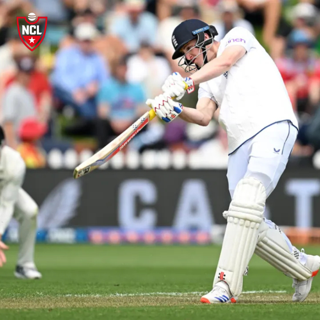 Harry Brook celebrates his century during England vs New Zealand Test match.