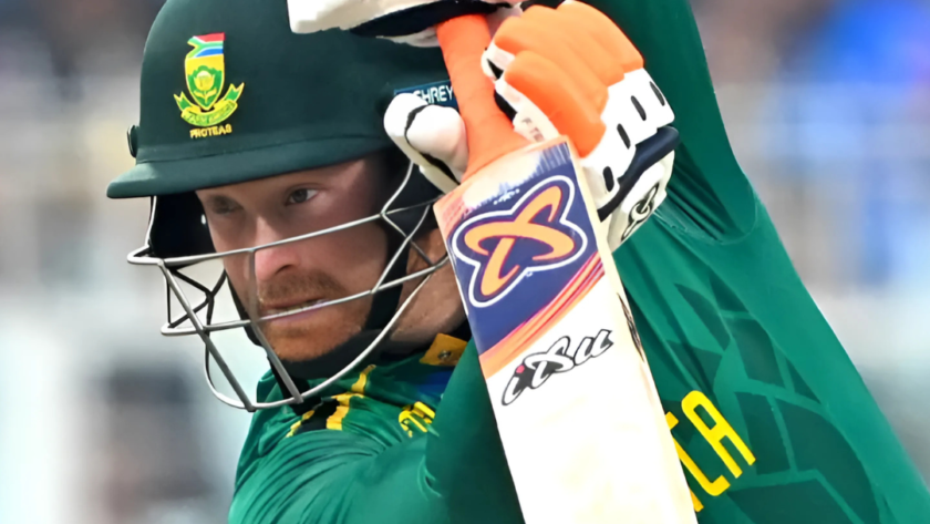 Heinrich Klaasen leading South Africa against Pakistan in T20Is.