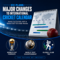 ICC Plans Major Changes to International Cricket Calendar: World Cup Formats, WTC & Global Club T20 Under Review