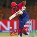 Asif Khan Banned for 15 Months After ICC Anti-Doping Violation