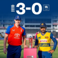 England Reach No.1 in T20I Rankings After Sri Lanka Whitewash